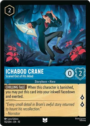 Ichabod Crane - Scared Out of His Mind (152/204) - WITW - Uncommon