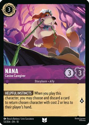 Nana - Canine Caregiver (53/204) - WITW - Uncommon