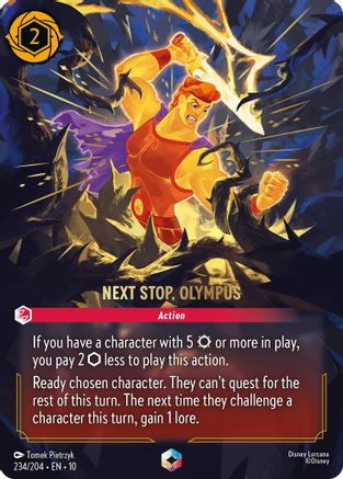 Next Stop, Olympus (Enchanted) (234/204) - WITW - Enchanted - Holofoil