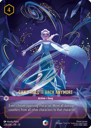 Can't Hold It Back Anymore (Enchanted) (228/204) - WITW - Enchanted - Holofoil