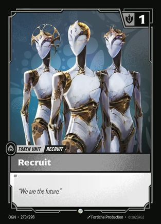 Recruit (273) // Buff (273/298) - OGN - Common