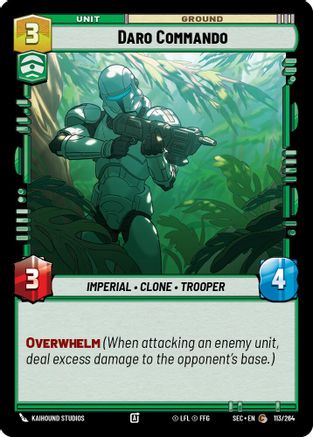 Daro Commando (113/264) - SOP - Common