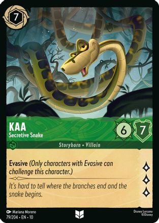 Kaa - Secretive Snake (79/204) - WITW - Uncommon