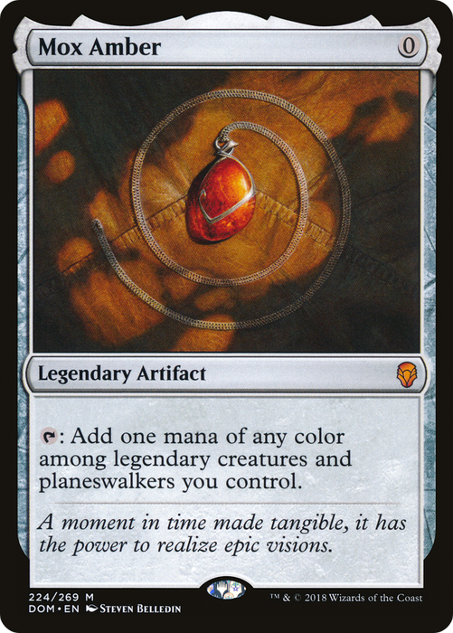 Mox Amber (DOM-224) - mythic