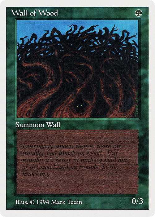 Wall of Wood (SUM-226) - common
