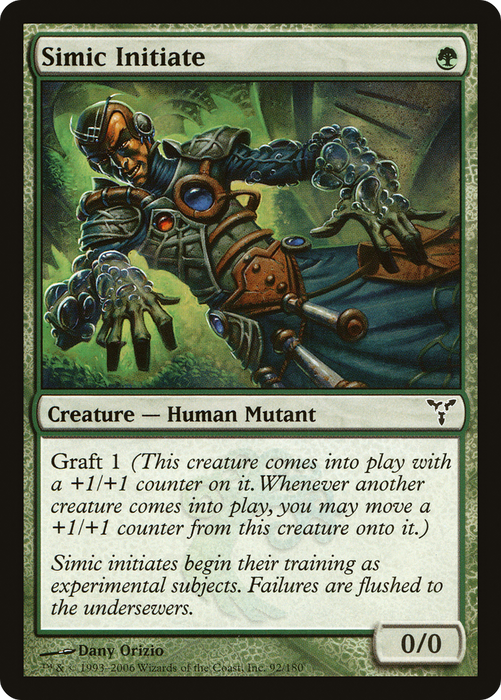 Simic Initiate (DIS-092) - common - Foil