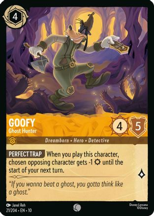 Goofy - Ghost Hunter (21/204) - WITW - Common