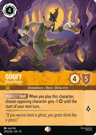 Goofy - Ghost Hunter (Epic) (205/204) - WITW - Epic - Holofoil
