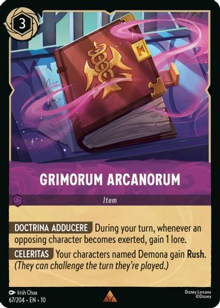 Grimorum Arcanorum (67/204) - WITW - Rare - Cold Foil