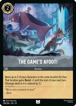The Game's Afoot! (198/204) - WITW - Uncommon