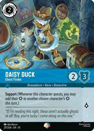 Daisy Duck - Ghost Finder (Epic) (217/204) - WITW - Epic - Holofoil