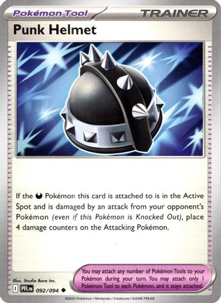 Punk Helmet (092) - MPF  - Uncommon - Reverse Holofoil