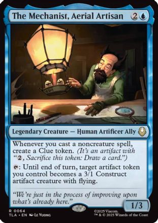 The Mechanist, Aerial Artisan (TLA-064) - rare - Foil