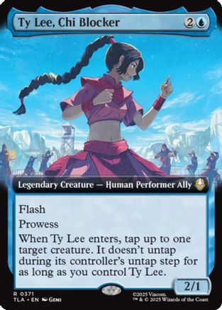 Ty Lee, Chi Blocker (Extended Art) (TLA-371) - rare