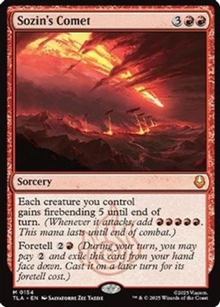 Sozin's Comet (TLA-154) - mythic - Foil
