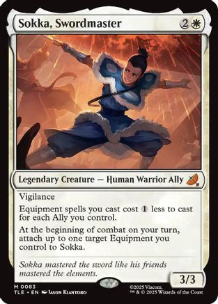 Sokka, Swordmaster (TLE-083) - mythic