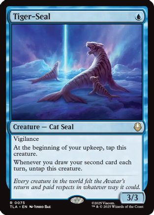 Tiger-Seal (TLA-075) - rare - Foil