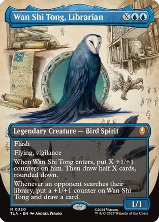 Wan Shi Tong, Librarian (Borderless) (TLA-320) - mythic - Foil