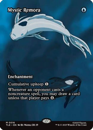 Mystic Remora (Borderless) (TLE-016) - mythic