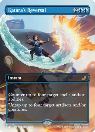 Katara's Reversal (Borderless) (TLE-063) - rare