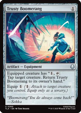 Trusty Boomerang (TLA-260) - uncommon