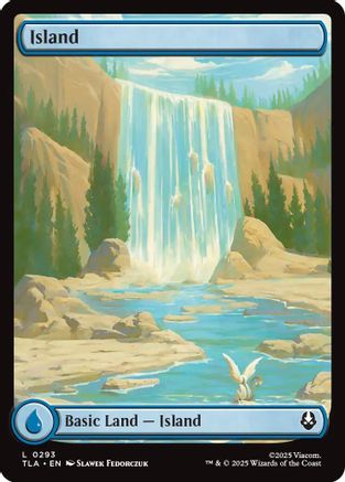 Island (0293) (TLA-293) - land - Foil
