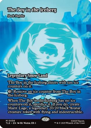 The Boy in the Iceberg - Dark Depths (TLE-056) - mythic - Foil