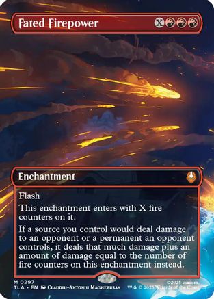 Fated Firepower (Borderless) (TLA-297) - mythic