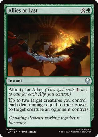 Allies at Last (TLA-164) - uncommon - Foil