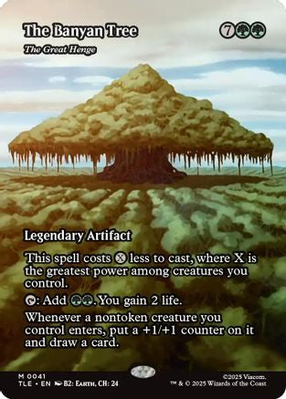 The Banyan Tree - The Great Henge (Borderless) (TLE-041) - mythic