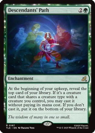 Descendants' Path (TLE-167) - rare - Foil