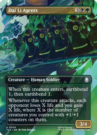 Dai Li Agents (Borderless) (TLA-306) - uncommon
