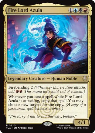 Fire Lord Azula (TLA-220) - rare