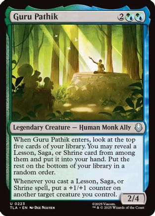 Guru Pathik (TLA-223) - uncommon - Foil