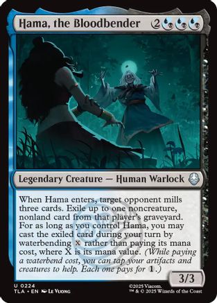 Hama, the Bloodbender (TLA-224) - uncommon