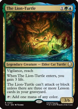 The Lion-Turtle (TLA-232) - rare