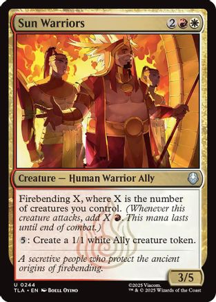 Sun warriors (TLA-244) - uncommon