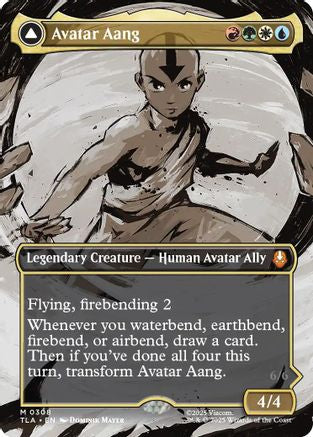 Avatar Aang (Borderless) (TLA-308) - mythic