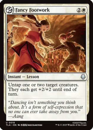 Fancy Footwork (TLA-019) - uncommon - Foil