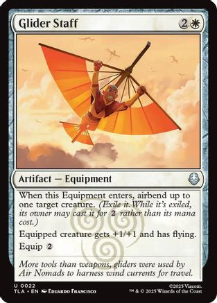 Glider Staff (TLA-022) - uncommon - Foil