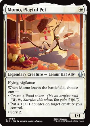 Momo, Playful Pet (TLA-030) - uncommon