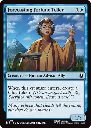 Forecasting Fortune Teller (TLA-051) - common - Foil