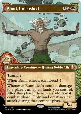 Bumi, Unleashed (Showcase) (TLA-348) - mythic