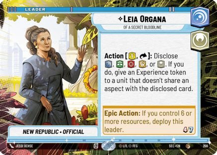 Leia Organa - Of A Secret Bloodline (Hyperspace) (268) - SOP - Common