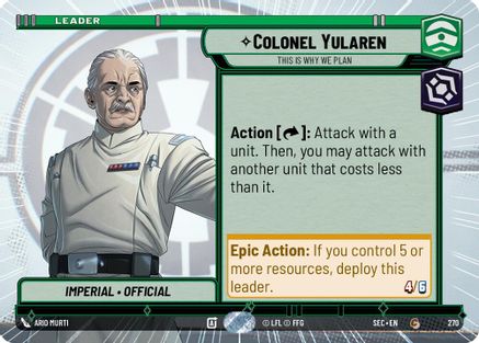 Colonel Yularen - This is Why We Plan (Hyperspace) (270) - SOP - Common