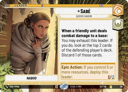Sabé - Queen's Shadow (Hyperspace) (281) - SOP - Special
