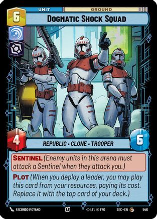 Dogmatic Shock Squad (Foil) (546) - SOP - Common - Foil