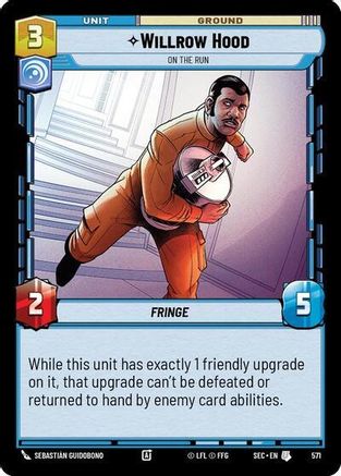 Willrow Hood - On the Run (Foil) (571) - SOP - Uncommon - Foil