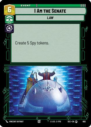 I Am the Senate (Foil) (602) - SOP - Special - Foil