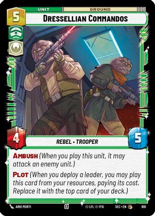 Dressellian Commandos (Foil) (610) - SOP - Common - Foil